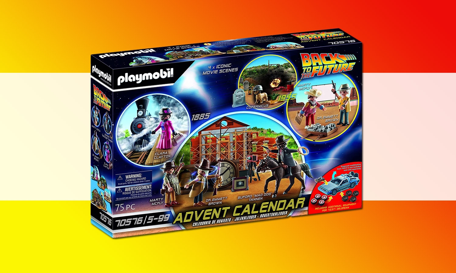 Calendrier De L Avent Retour Vers Le Futur 3 ChocoBonPlan