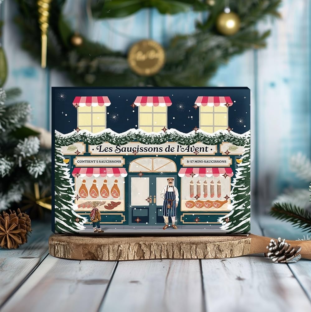 Calendrier De L avent Saucisson Artisanaux Amazon fr Epicerie