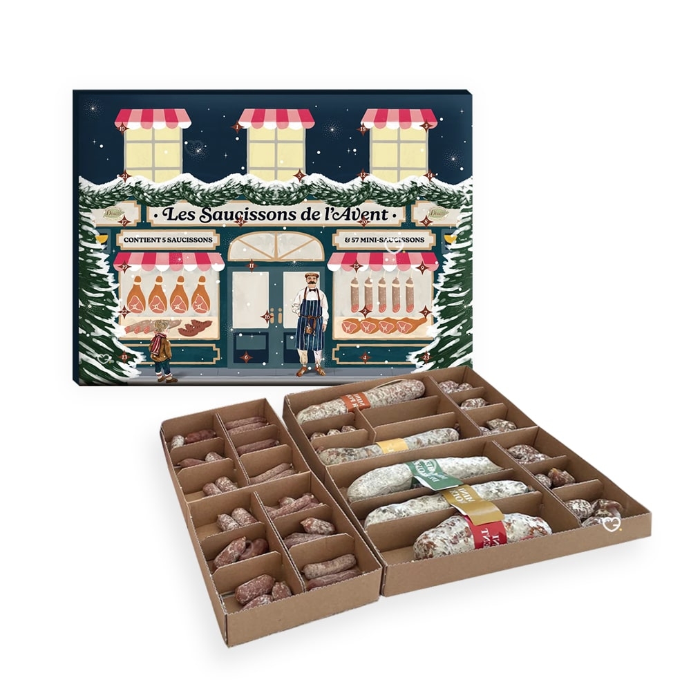 calendrier de l'avent saucisson