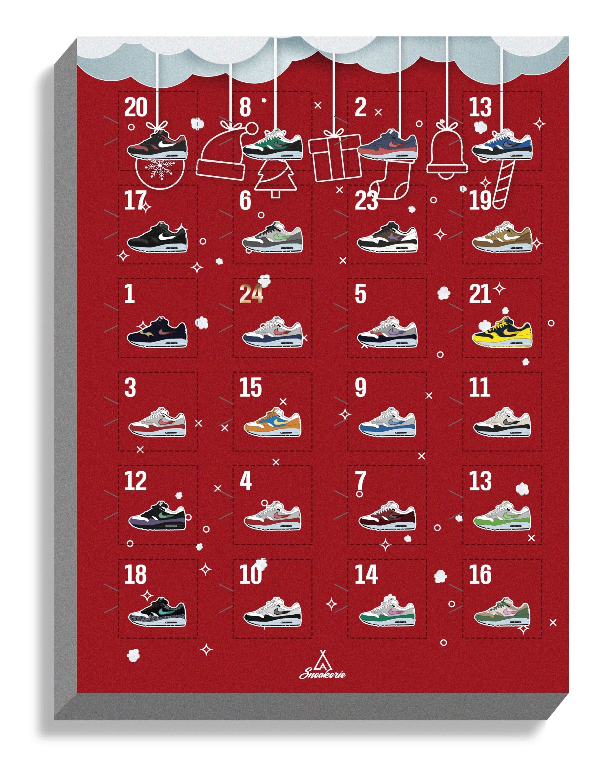 Calendrier De L avent Sneakers Air Max 1 La Sneakerie
