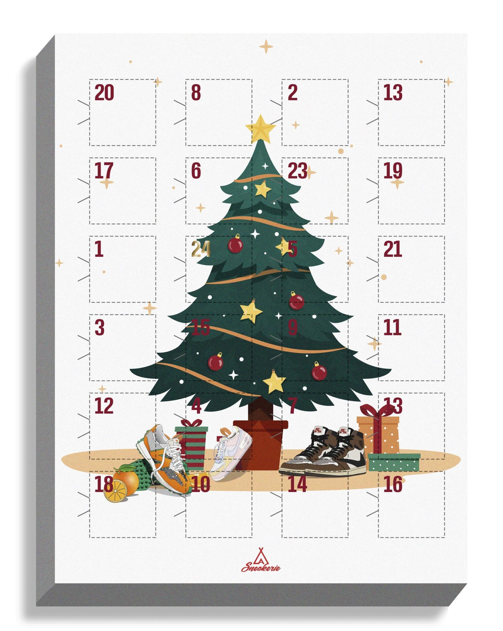 Calendrier De L avent Sneakers La Sneakerie