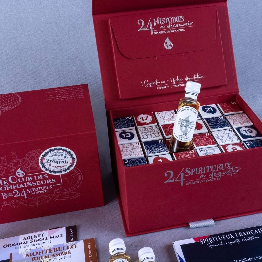 Calendrier De L Avent Spiritueux Fran ais Edition 2024 Coffret Spiritueux Fran ais 24 X 20ml Whisky Rhum Gin Vodka Pastis Cognac Calvados Le Club Des Connaisseur Amazon fr Epicerie Calendrier De L Avent Spiritueux Fran ais Edition 2024 Coffret Spiritueux Fran ais 24 X 20ml Whisky Rhum Gin Vodka Pastis Cognac Calvados Le Club Des Connaisseur Amazon fr Epicerie