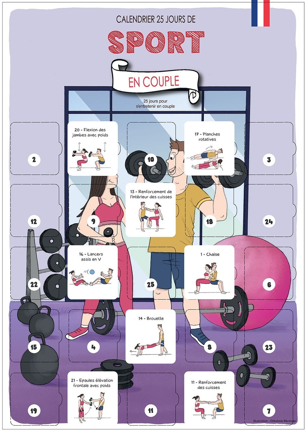 Calendrier De L avent Sport En Couple Nature D couvertes