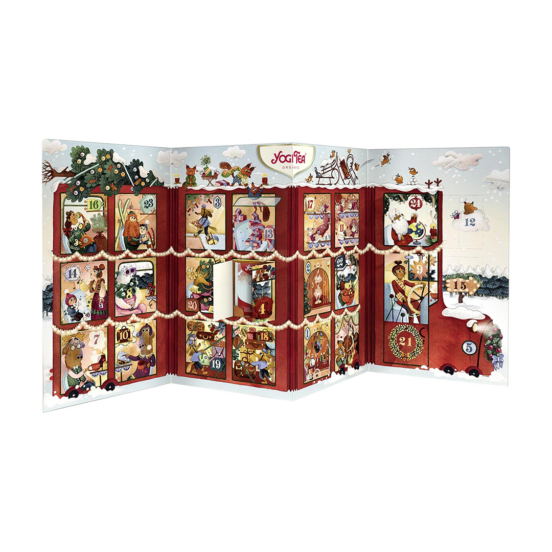 Calendrier De L avent Th Et Infusions Yogi Tea Galerie Des Papilles