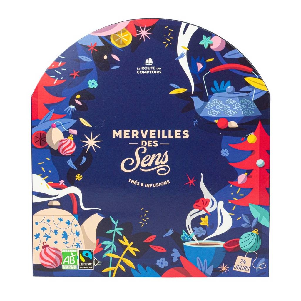 Calendrier De L Avent Th s 24 Infusettes Calendrier De L Avent Th s 24 Infusettes