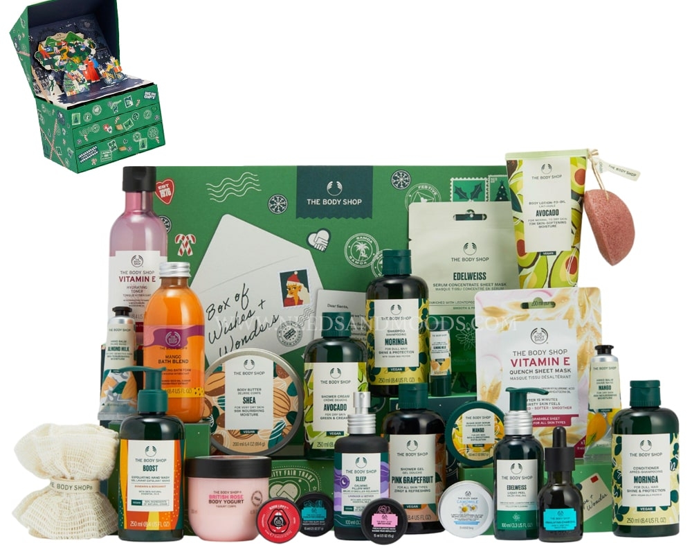 Calendrier De L Avent The Body Shop 2022 Infos Et Contenu 