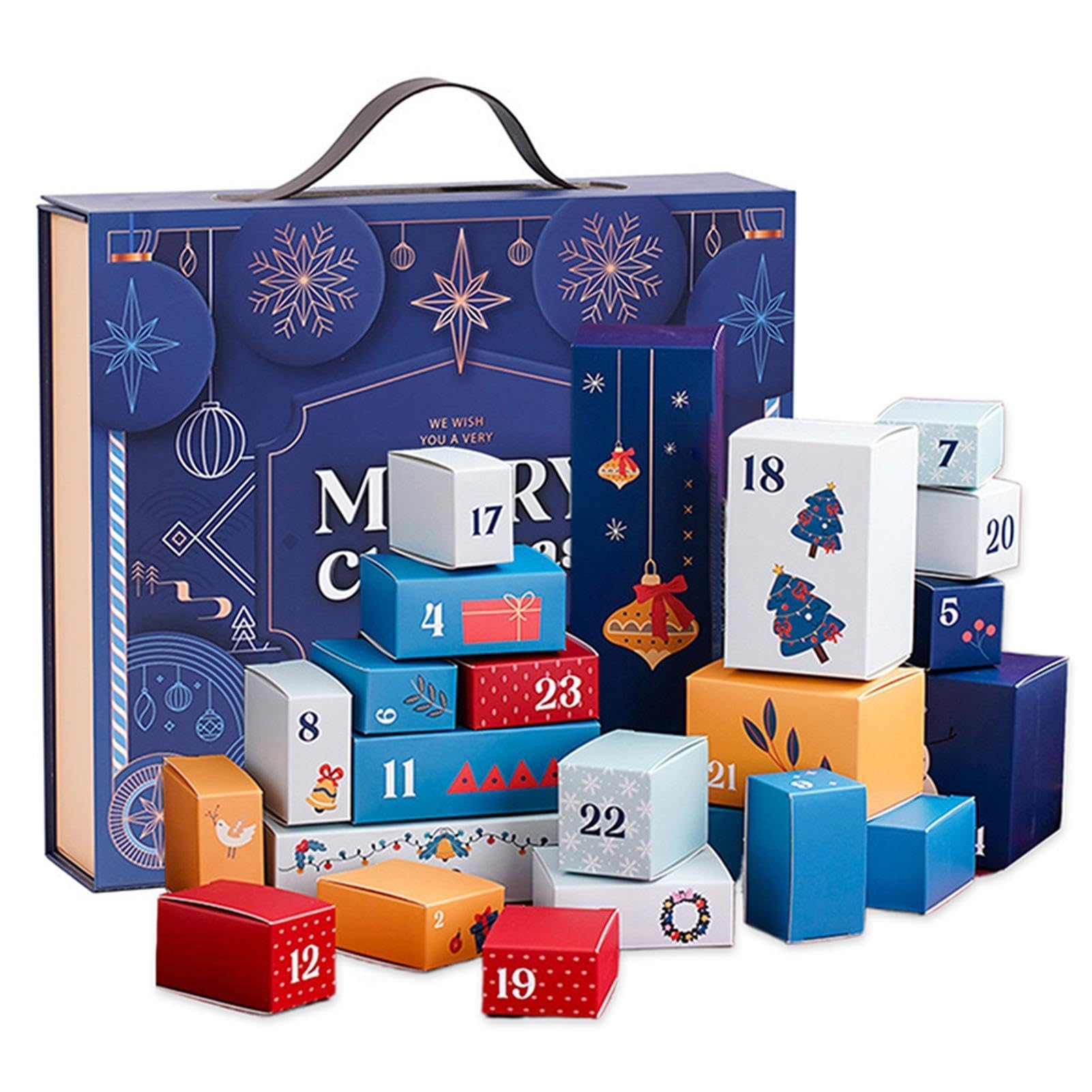 Calendrier De L Avent Vide Remplir Bo tes De Rangement Pour Compte Rebours De No l