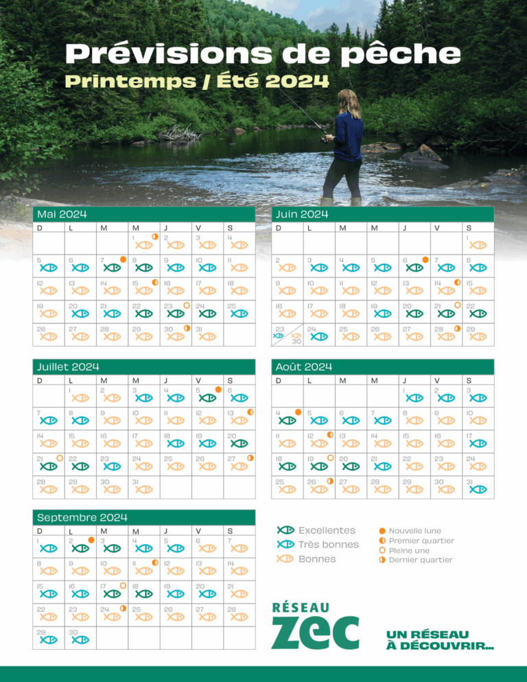 Calendrier De P che 2024