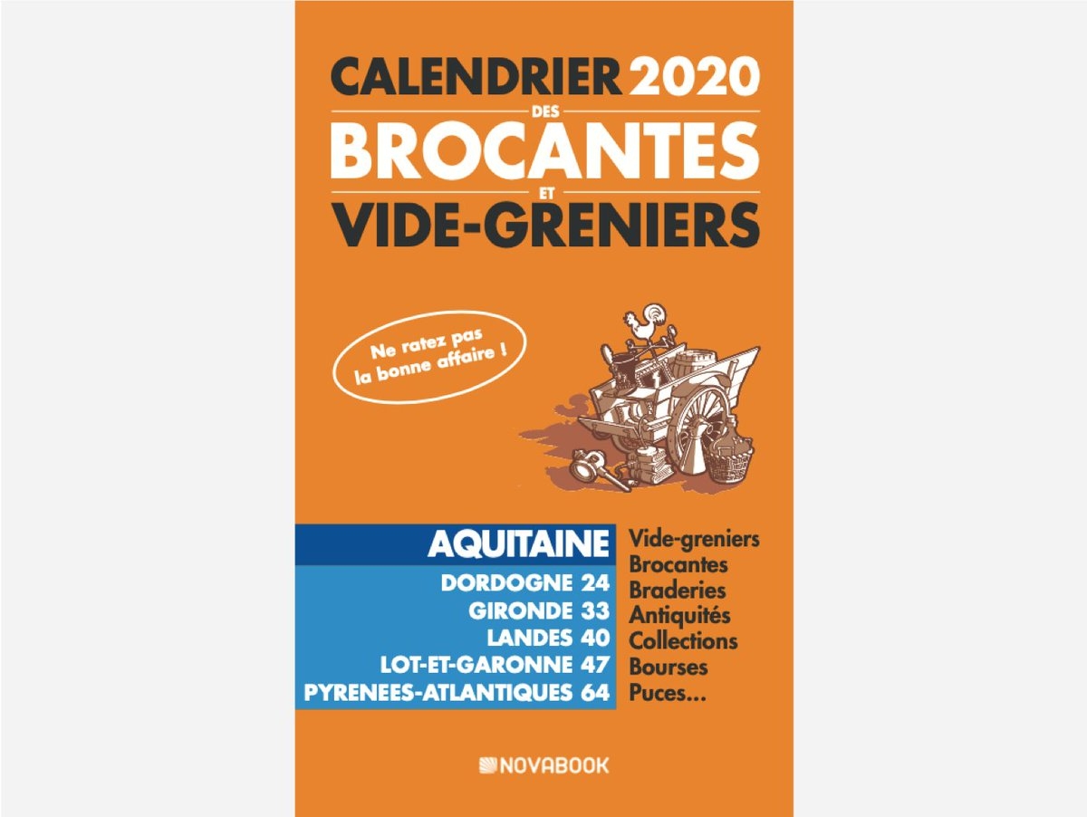 Calendrier Des Brocantes Et Vide greniers NovabookEdition X