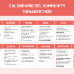  Calendrier Des Community Managers 2025 Agence De Marketing En Ligne Fran Clau
