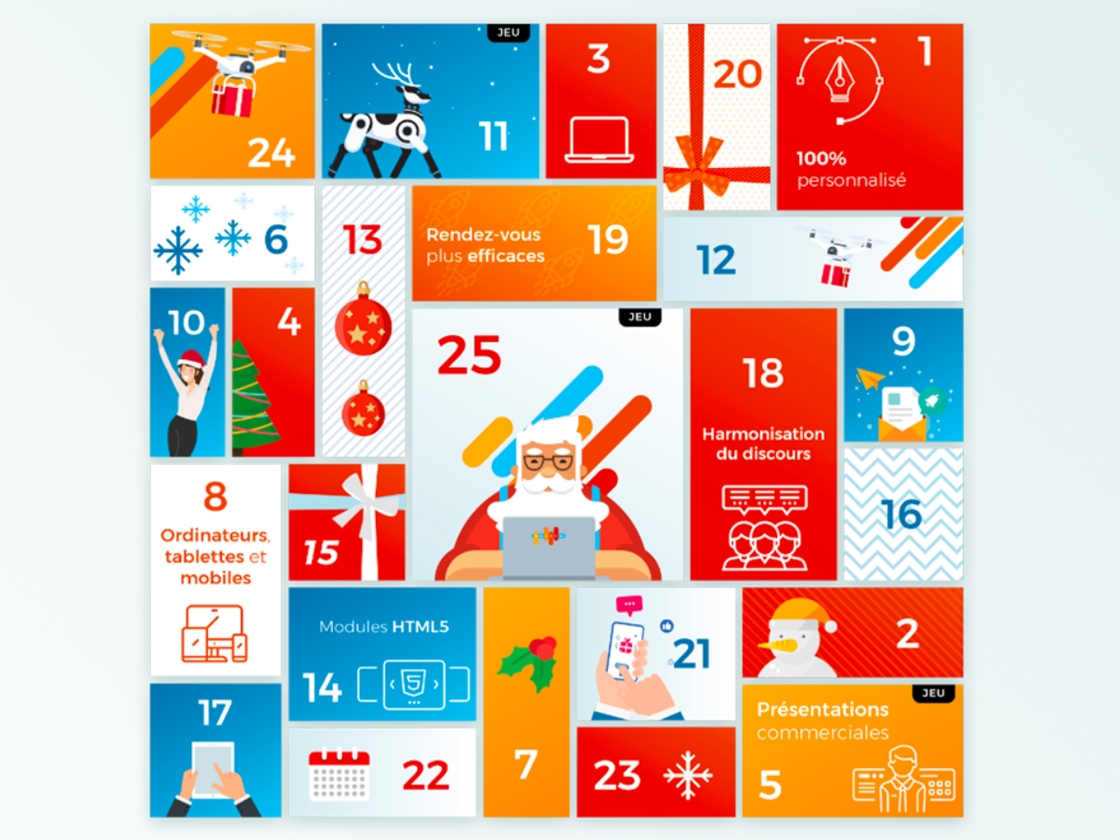 Calendrier Digital De L avent Pour Les V ux 2020 De Modsho