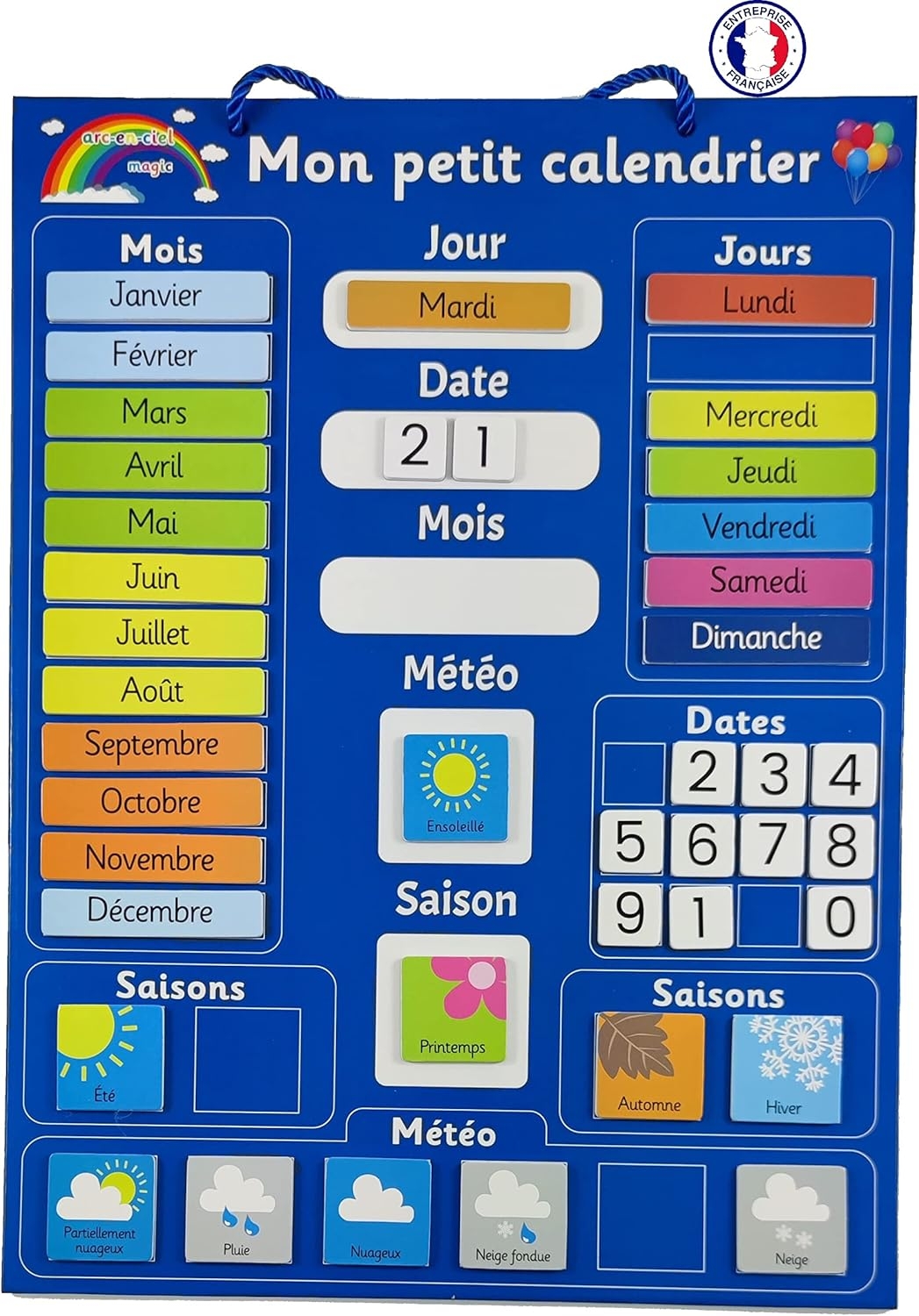 calendrier pour enfant