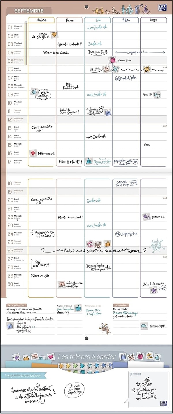 Calendrier Familial 2025 Lequel Choisir 