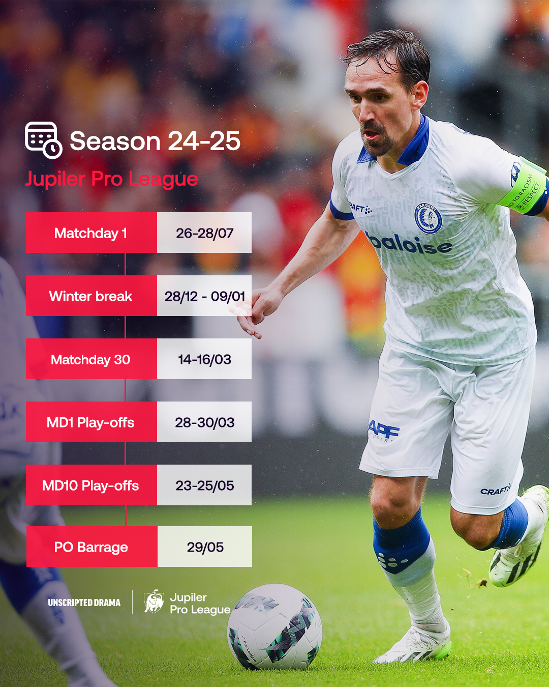 Calendrier Jupiler Pro League 2024 2025 Pro League Official Website Calendrier Jupiler Pro League 2024 2025 Pro League Official Website