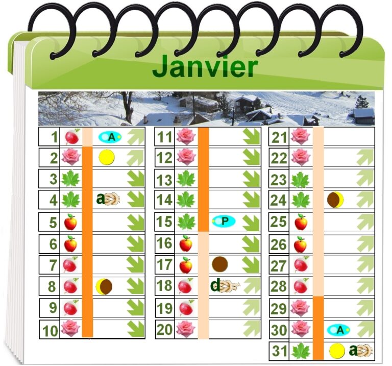 Calendrier Lunaire Jardinerie Riera