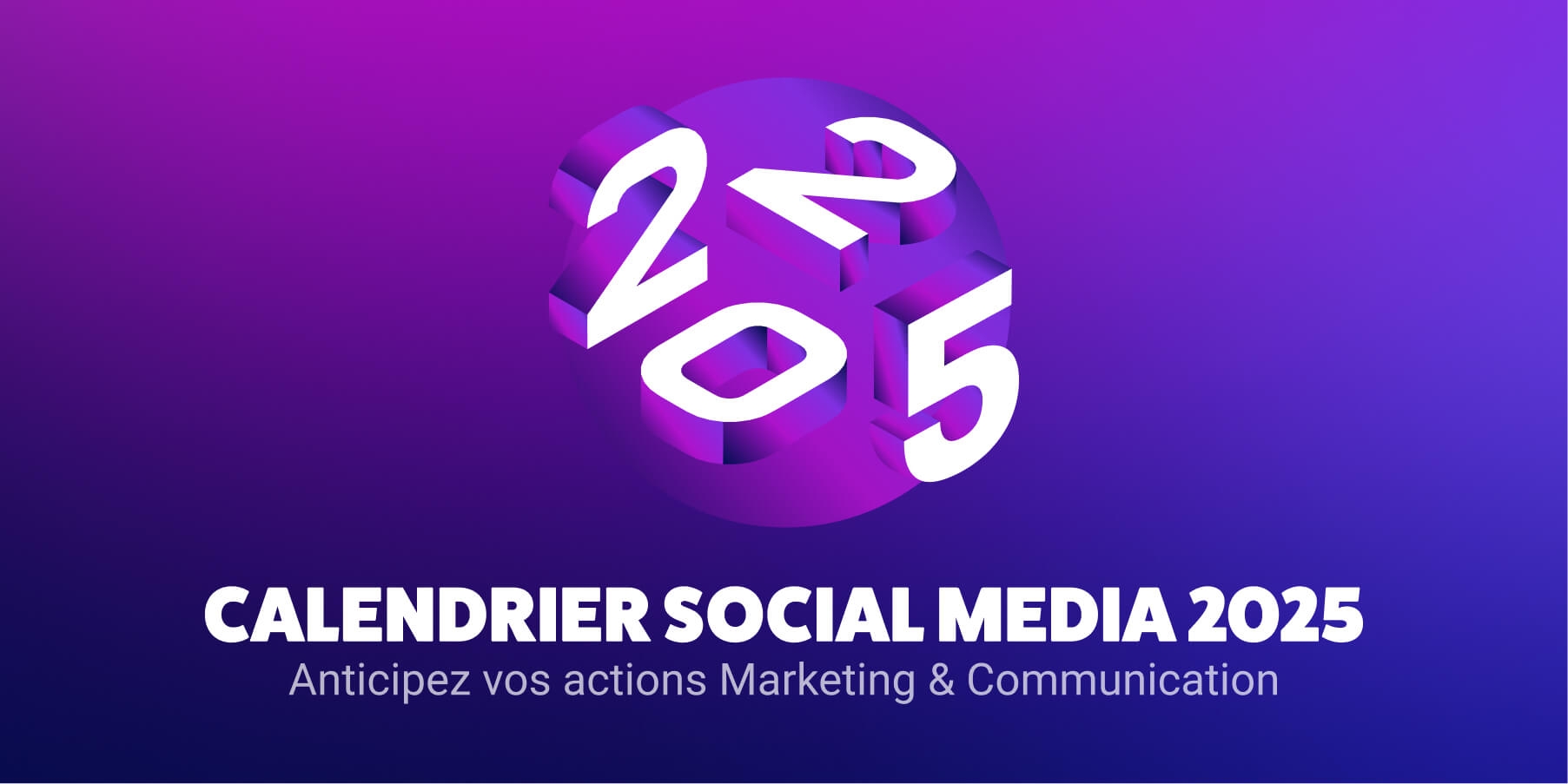 calendrier social media