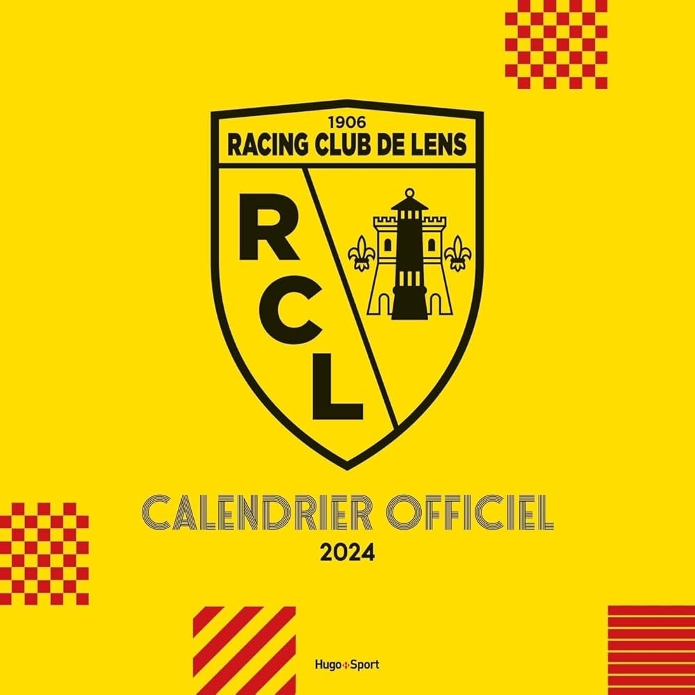 Calendrier Mural RC De Lens 2024 Collectif 9782755668391 Amazon Books