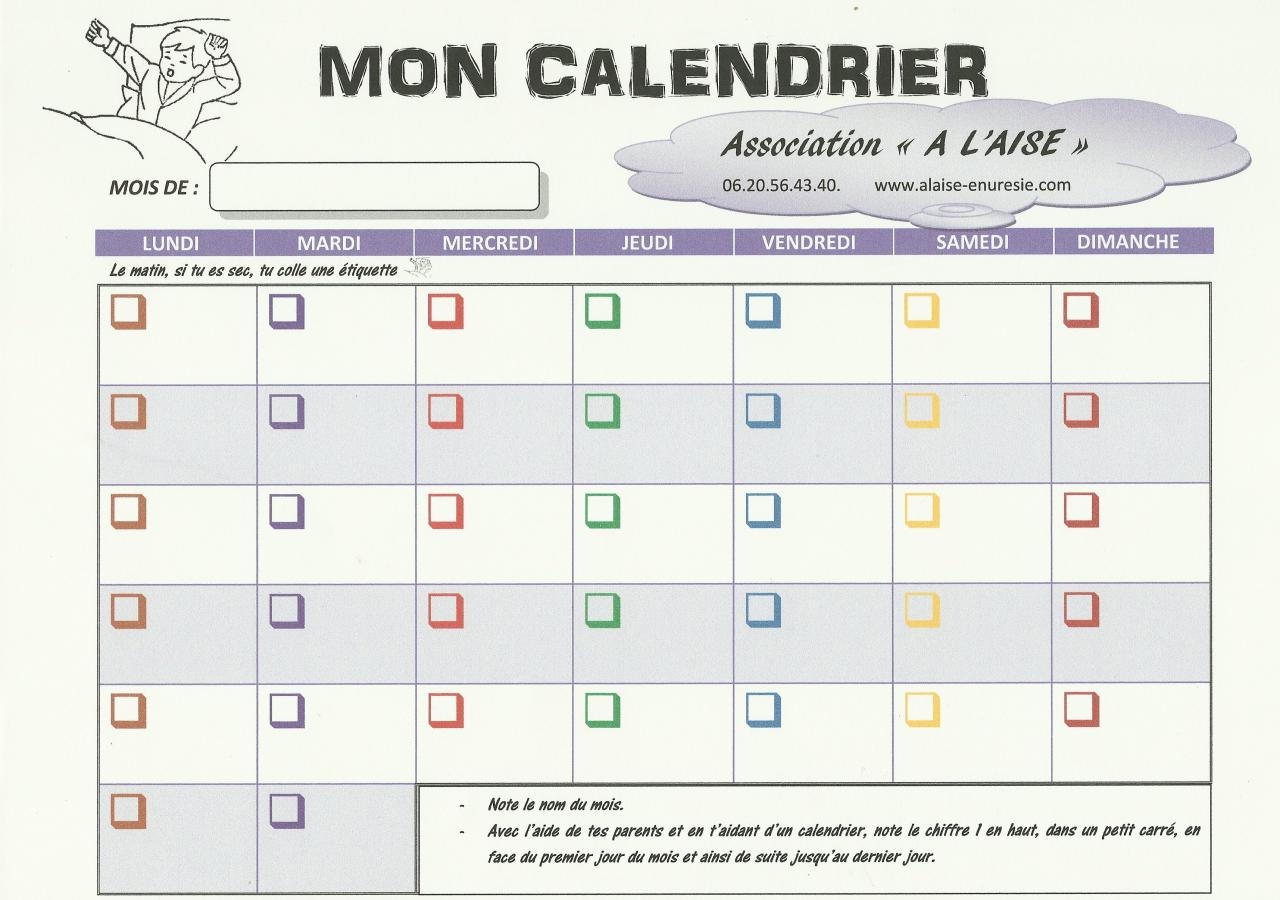 Calendrier nuits S ches 