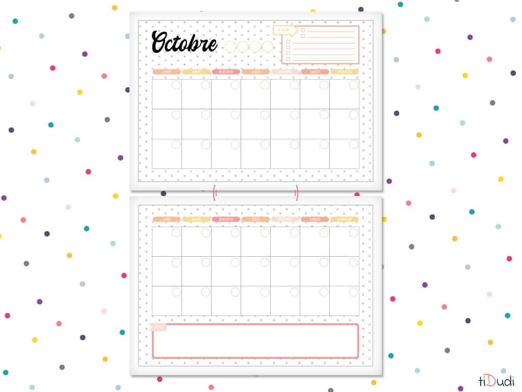 calendrier perpétuel vierge à imprimer gratuit