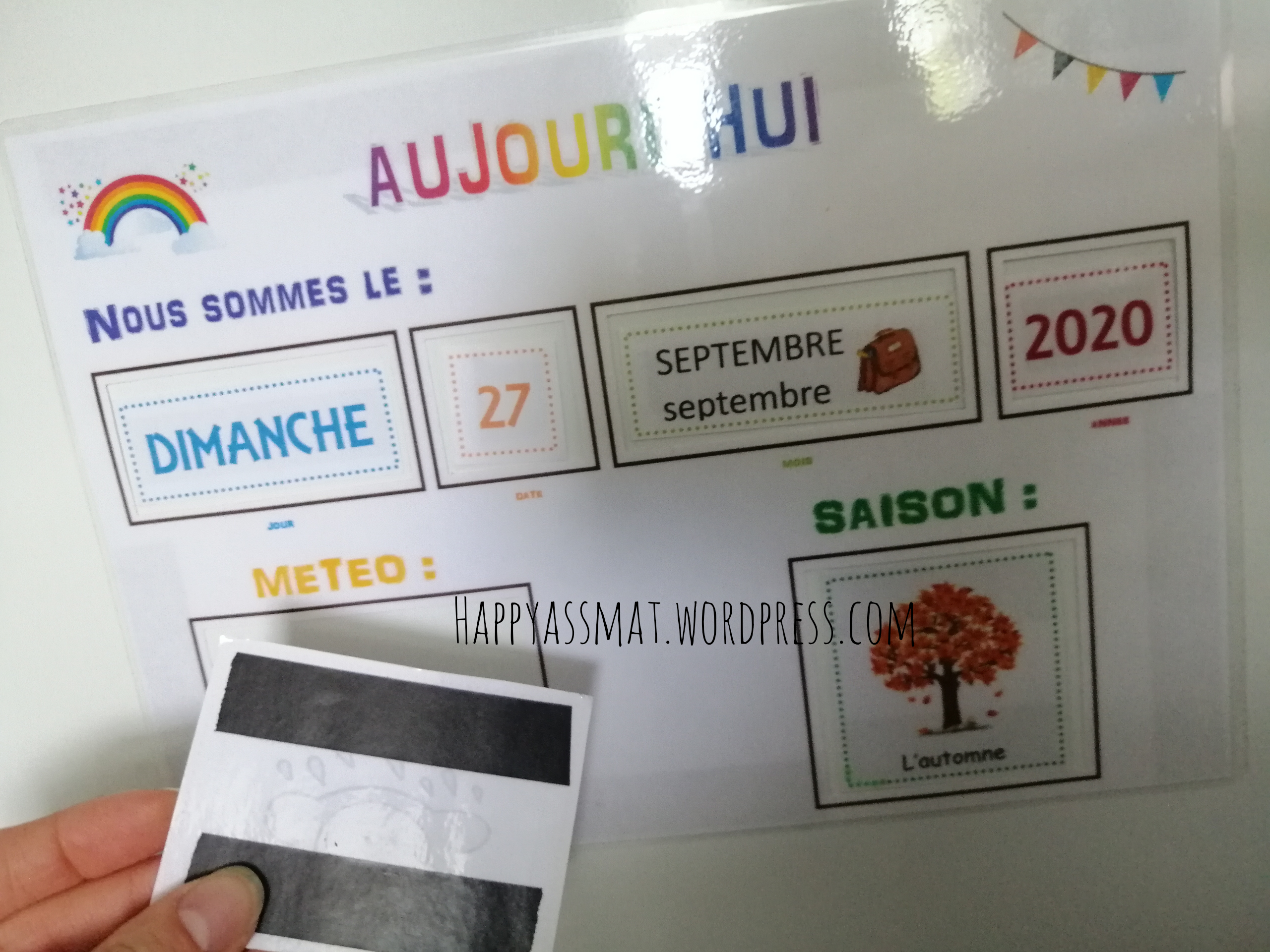 calendrier perpétuel maternelle à imprimer