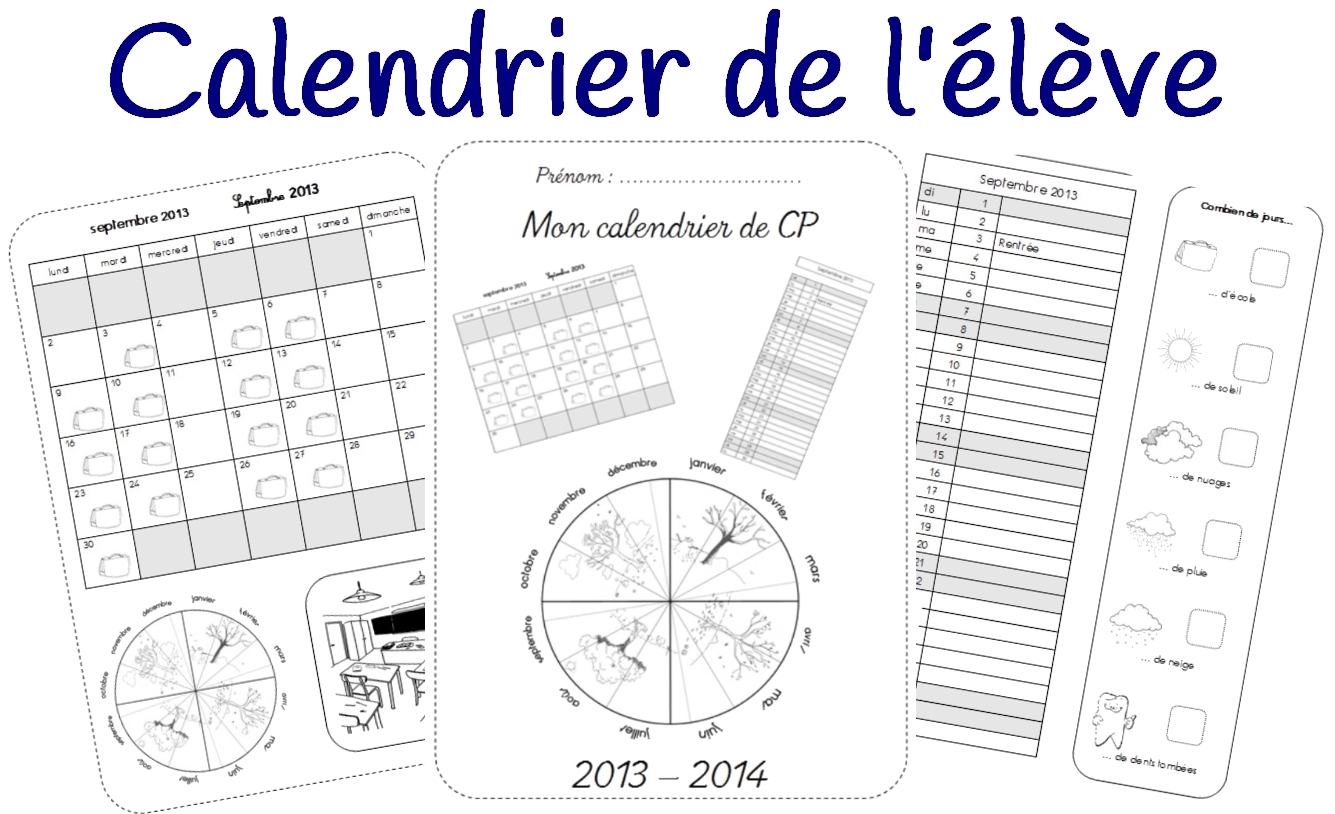 Calendrier Pour L l ve 2025 2026