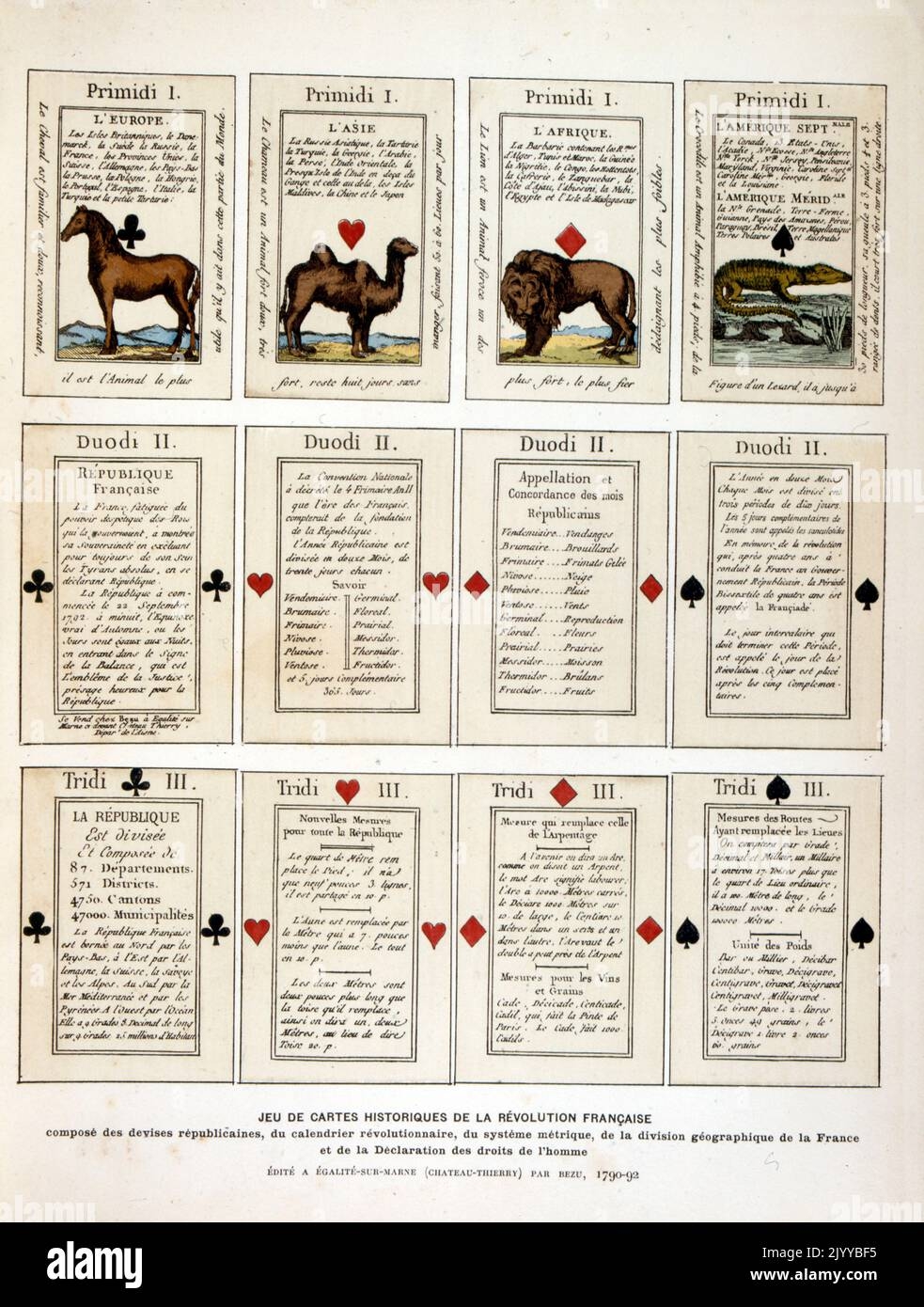 calendrier republicain a imprimer