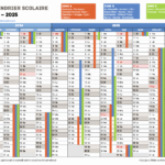 Calendrier Scolaire 2024 2025 S2D 