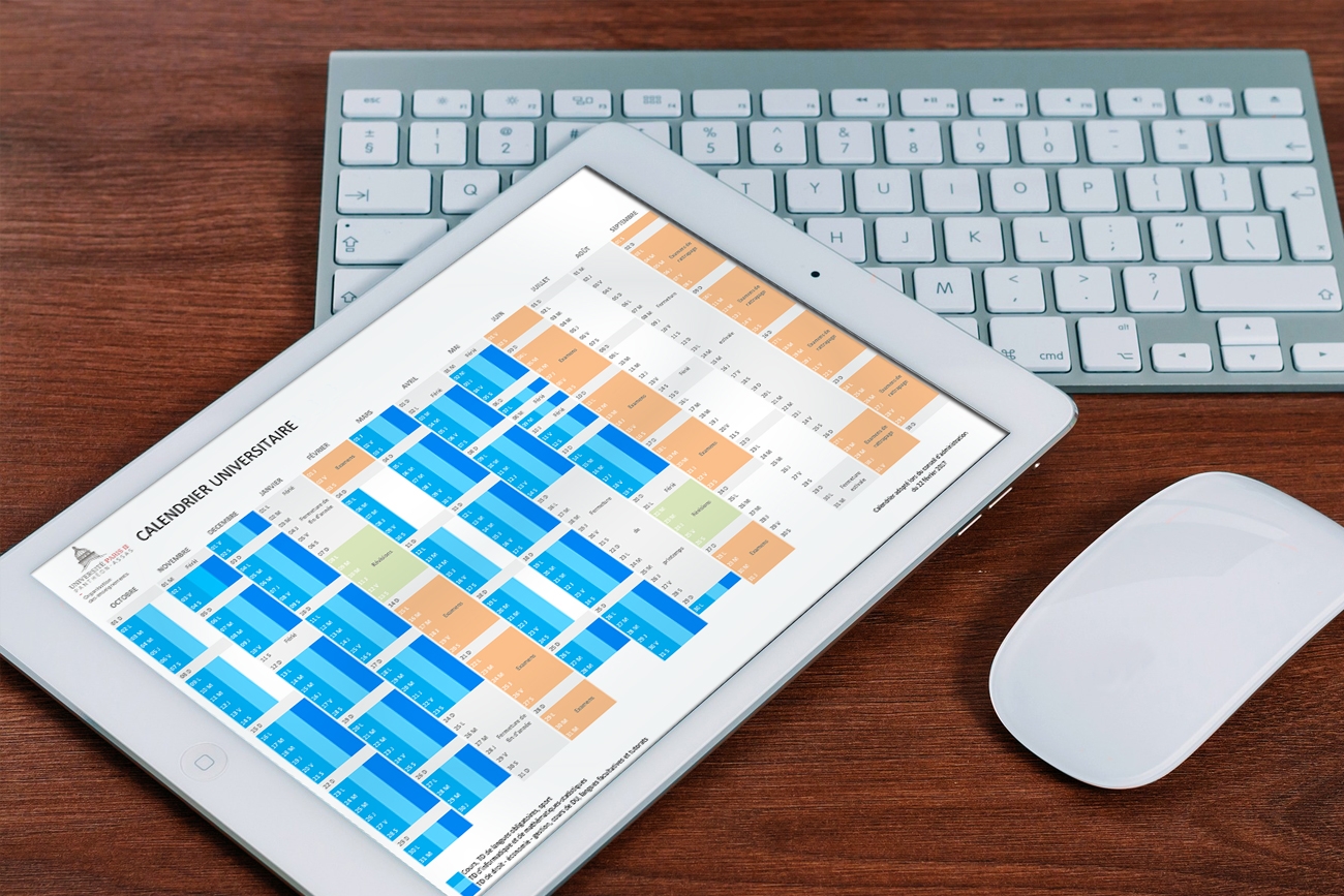 calendrier universitaire icp