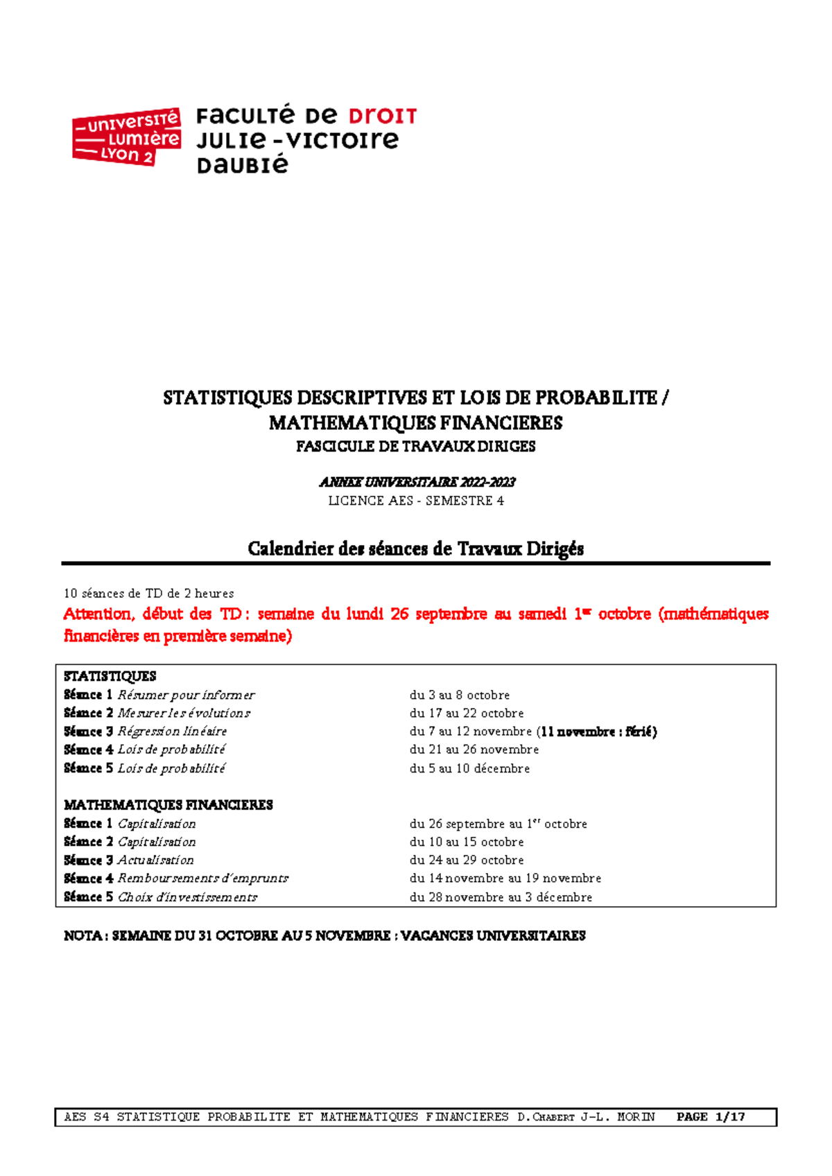 Calendrier Universitaire Lyon 2 2021 2022 Calendrier Universitaire 2021 2022 sous R serve De Studocu