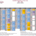 Calendrier Universitaire UFR Des Sciences Humaines Et Sociales