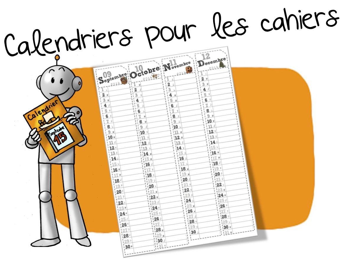 Calendriers Bout De Gomme Pour Les Cahiers Bout De Gomme