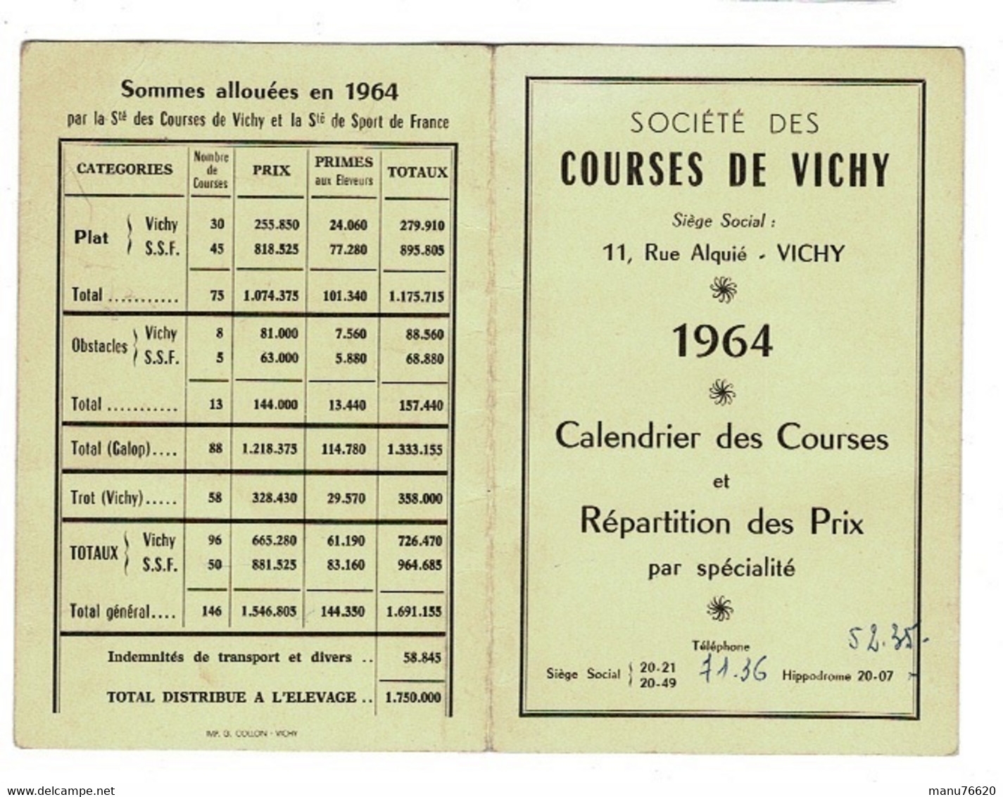 calendrier des courses hippiques