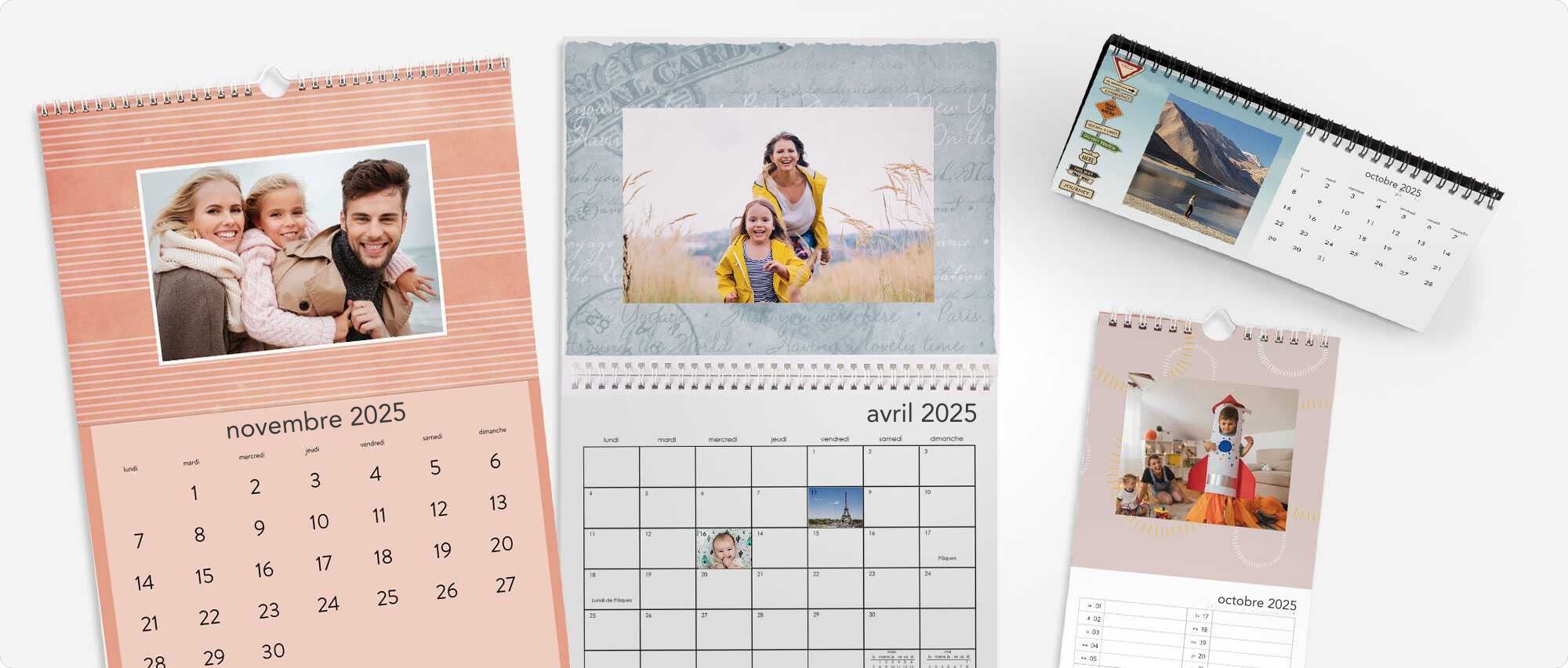 Calendriers Photos Personnalis s Petits Prix Snapfish FR