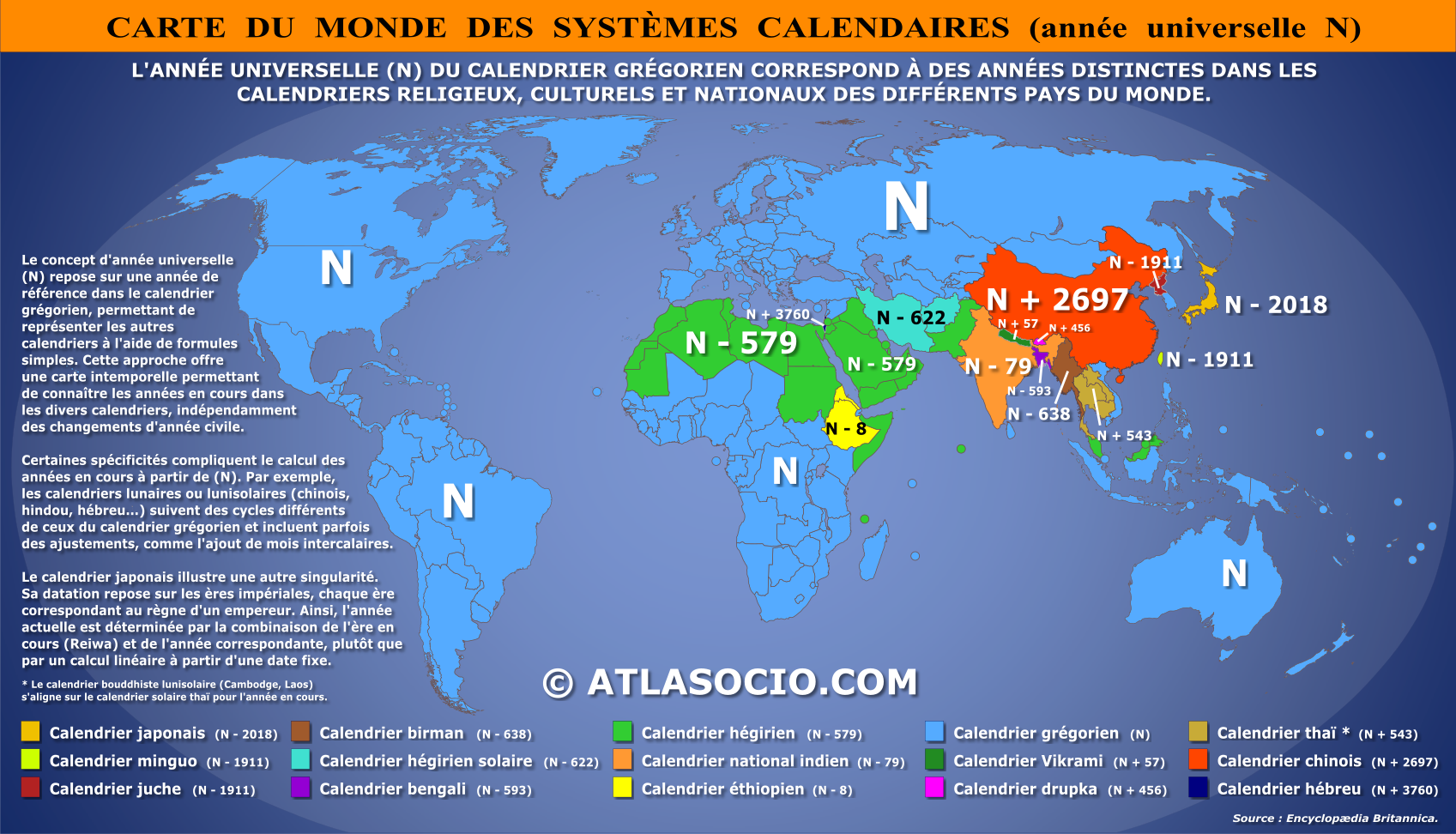 Carte Du Monde Des Syst mes Calendaires ann e Universelle Ann e Civile Atlasocio Carte Du Monde Des Syst mes Calendaires ann e Universelle Ann e Civile Atlasocio