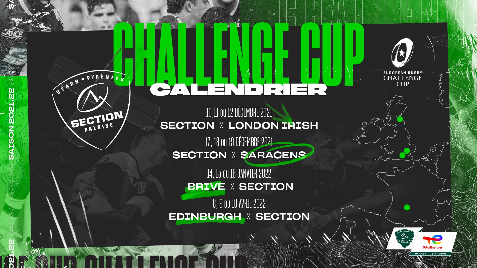 calendrier challenge cup