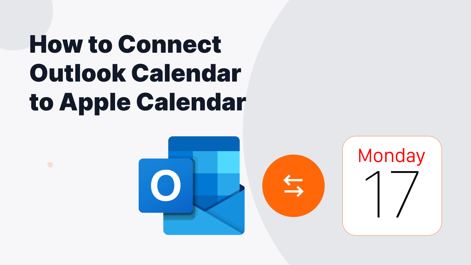 Comment Connecter Le Calendrier Outlook Au Calendrier Apple 