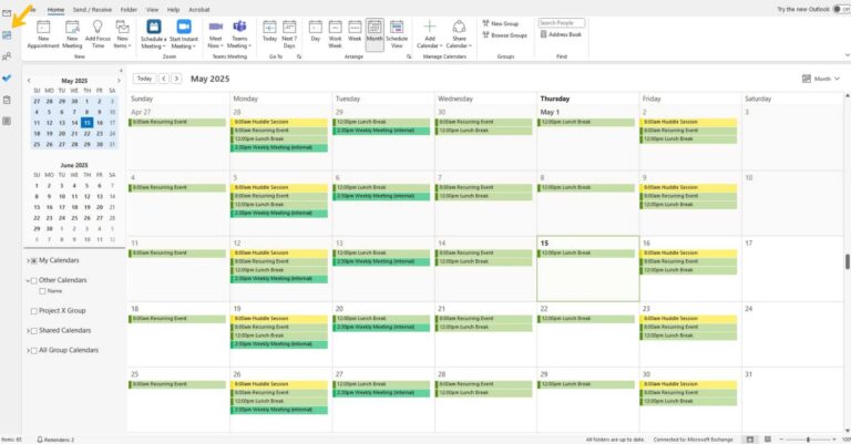 Comment Cr er Un Calendrier Partag Dans Outlook CalendarBridge