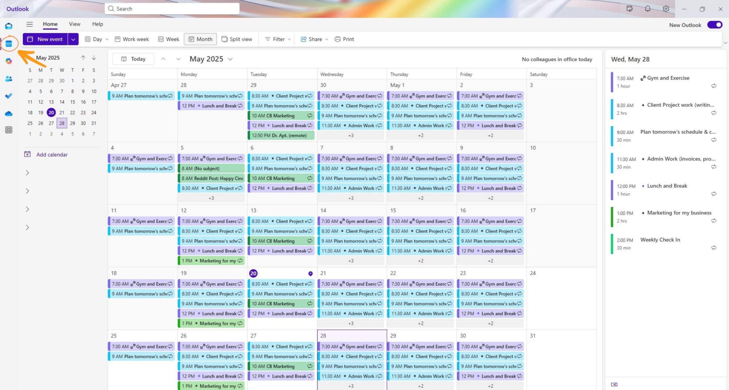 Comment Cr er Un Calendrier Partag De Cong s Pay s Ou De Vacances Dans Outlook Avec CalendarBridge CalendarBridge