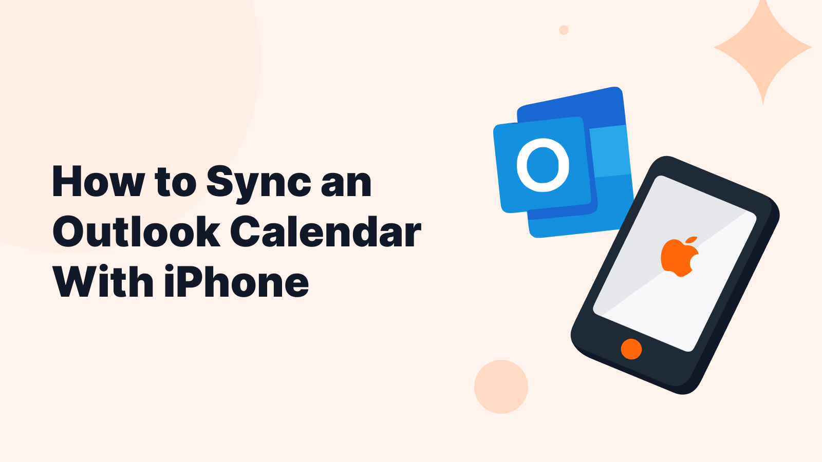 Comment Synchroniser Un Calendrier Outlook Avec Un IPhone