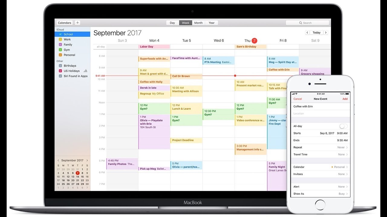 Comment Utiliser Le Calendrier D Apple Sur Votre Mac YouTube