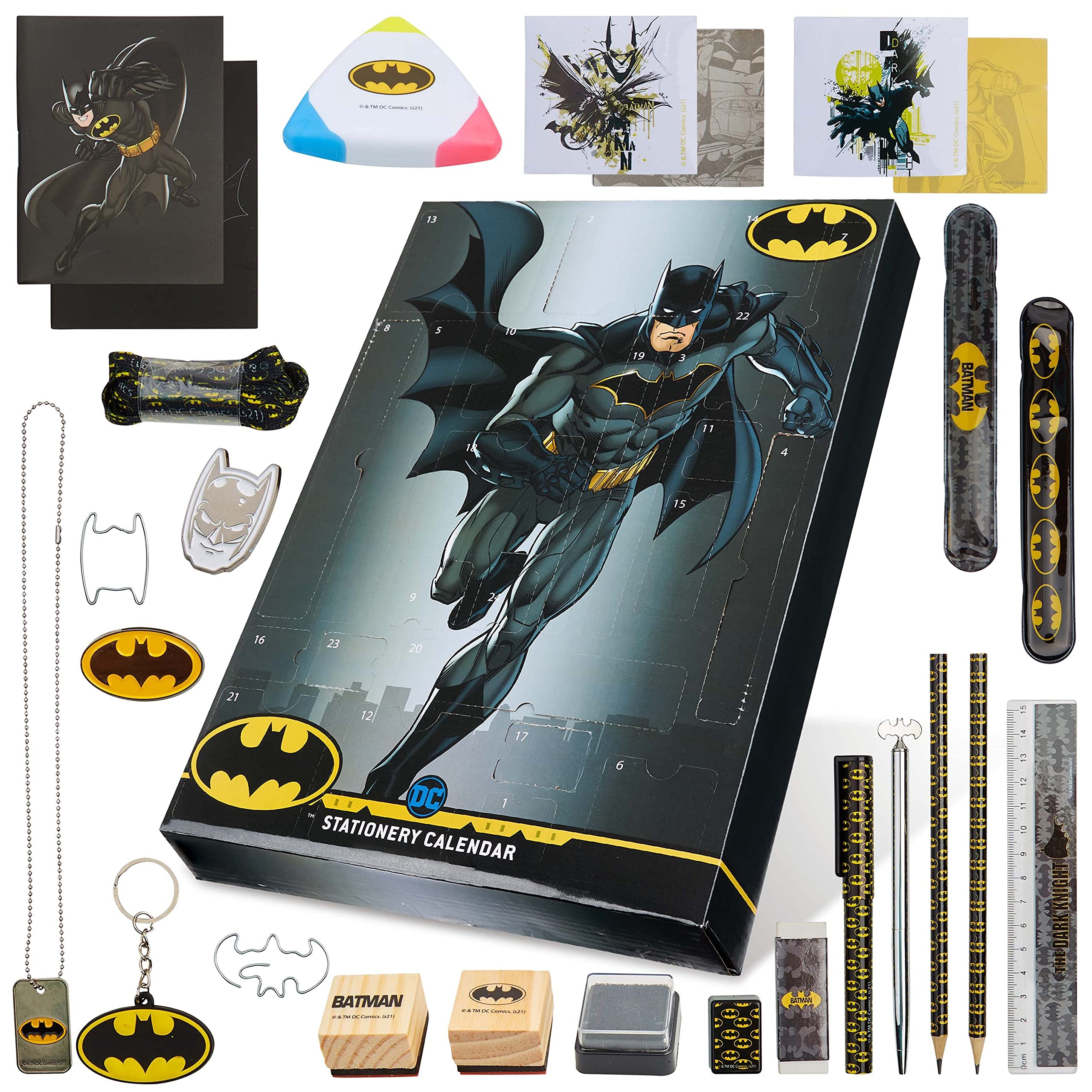 DC Comics Calendrier De L avent Batman Advent Calendar 2023 24 Surprises Enfant Gar on Papeterie Jouet Amazon fr Livres