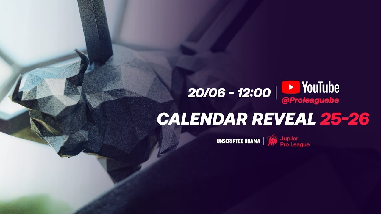 Discover The New Jupiler Pro League Calendar For The 2025 2026 Season YouTube Discover The New Jupiler Pro League Calendar For The 2025 2026 Season YouTube
