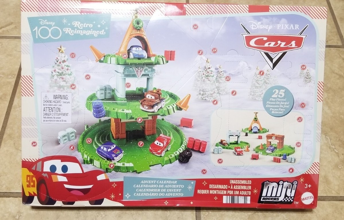 Disney 100 Retro Reimagined Cars Mini Racers Advent Calendar EBay