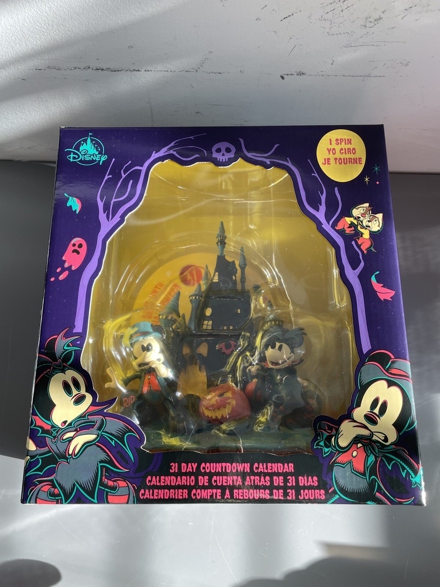 Disney Parks 2023 Mickey Minnie 31 Days Halloween Countdown Spin Calendar New EBay