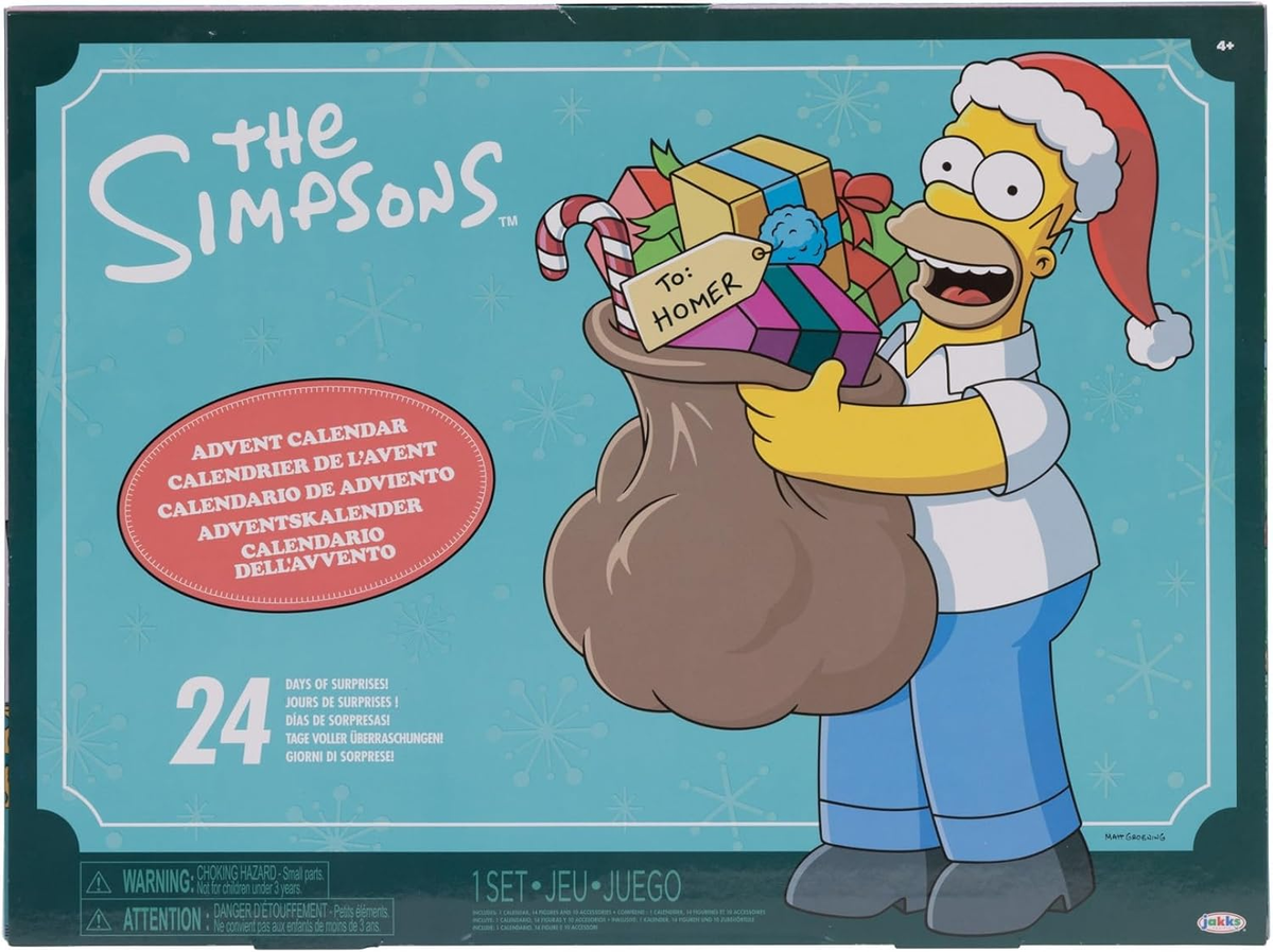 Disney The Simpsons Advent Calendar 2024 Holiday 24 Days Of Surprises New Gift EBay