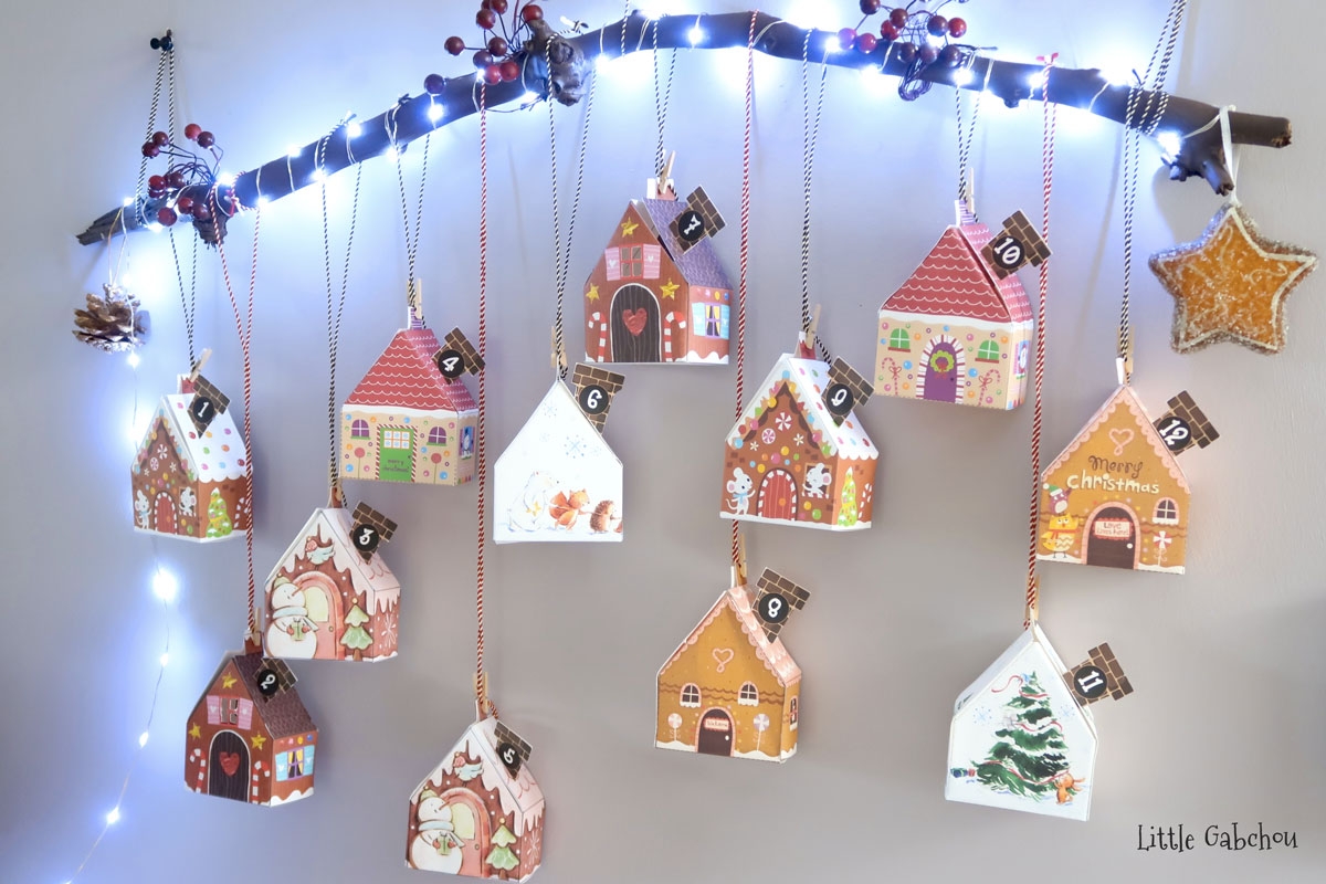 DIY De No l Le Calendrier De L avent Astucieux DIY De No l Le Calendrier De L avent Astucieux