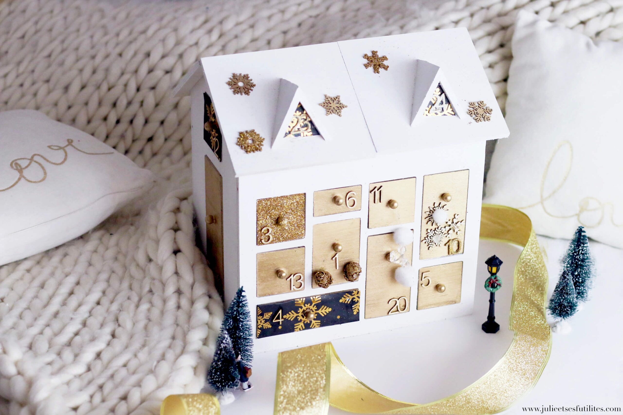 calendrier de l'avent fait maison