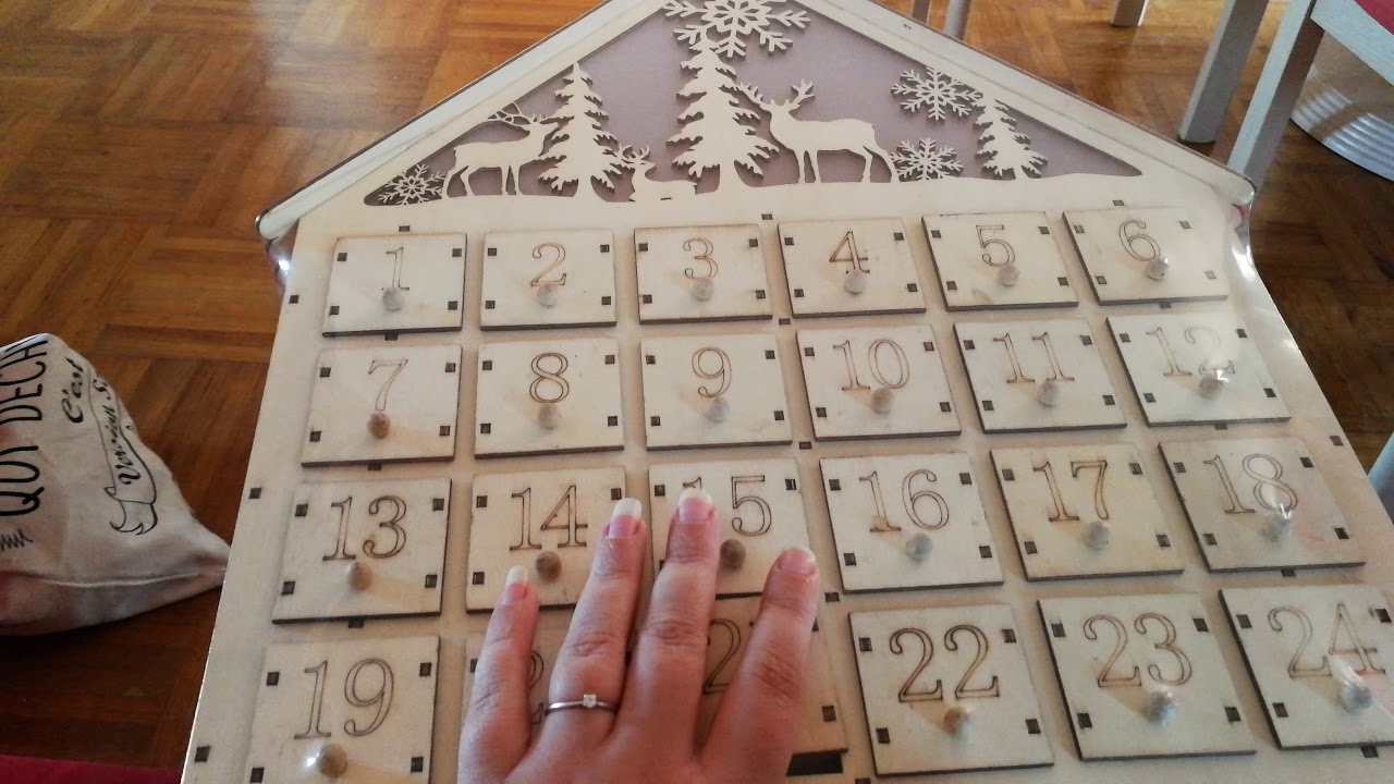 Enfin Le Calendrier De L avent D action en Route Pour No l J17 YouTube