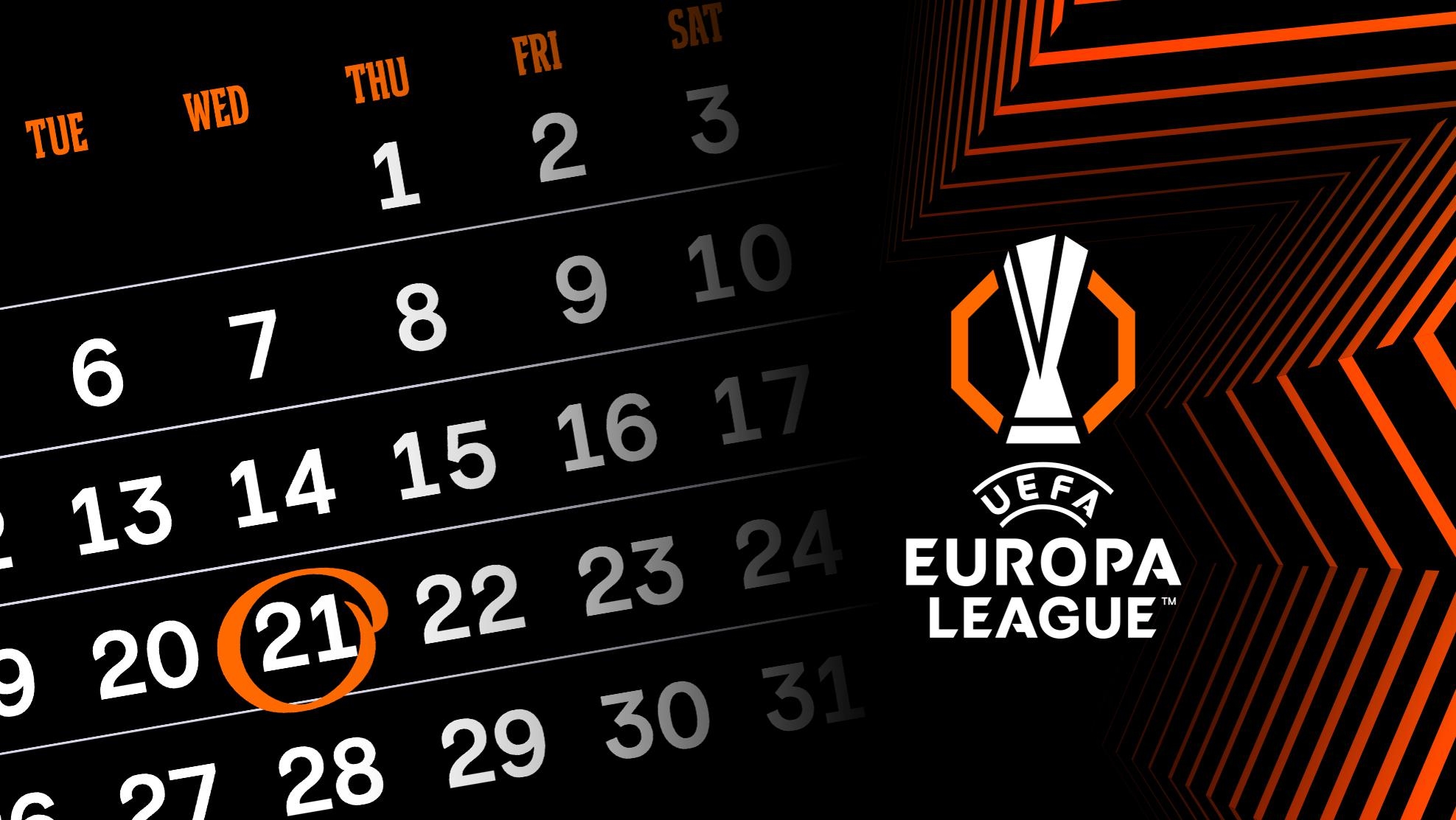 calendrier europa league