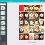 Faire Un Calendrier De L Avent En Ligne Gratuitement Canva
